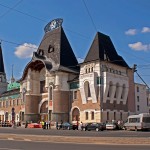 gare Yaroslavl Moscou Russie architecture pseudo-russe